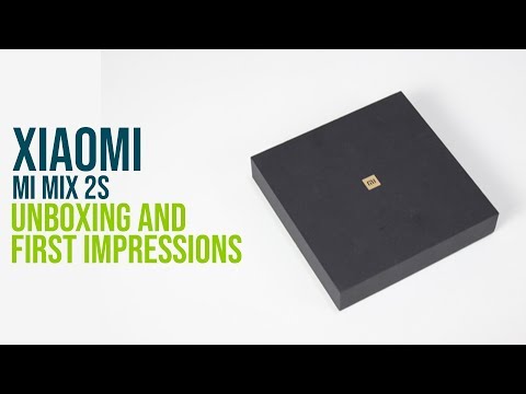 Xiaomi Mi Mix 2s Unboxing and First Impressions
