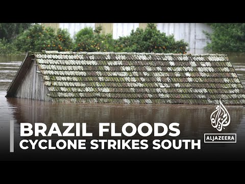At least 27 dead, hundreds displaced as cyclone slams southern Brazil
