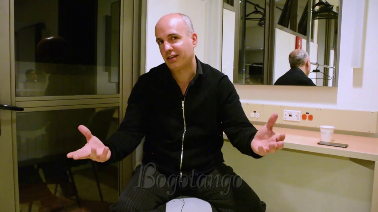 Horacio "El Pebete" Godoy Hablando de Tango en Bogotá