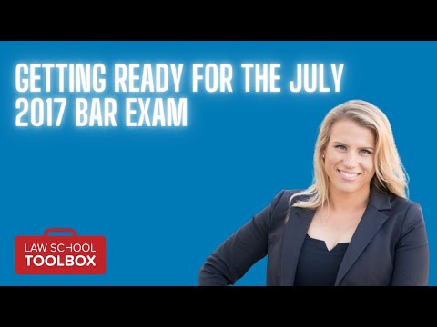 Getting Ready for the July 2017 Bar Exam (with Ariel Salzer)