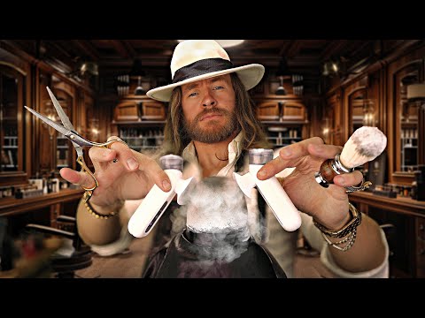 ASMR the most EXQUISITE Barbershop EVER