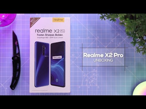 REALME X2 PRO Unboxing & Physical Overview