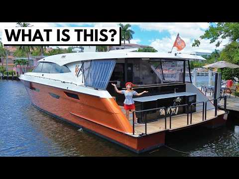 2,000+ NM RANGE? 🤯 2021 Valder 66 Luxury Performance Power Catamaran Yacht Tour