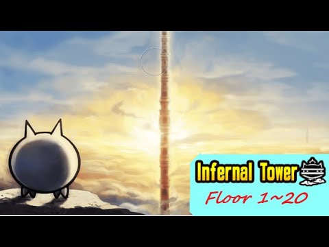 The Battle Cats: Infernal Tower Floor 1~20