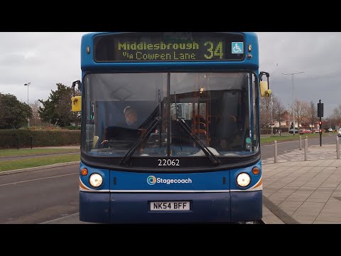 Stagecoach Teeside ALX 300 22062 NK54 BFF On The 34 To Middlesbrough