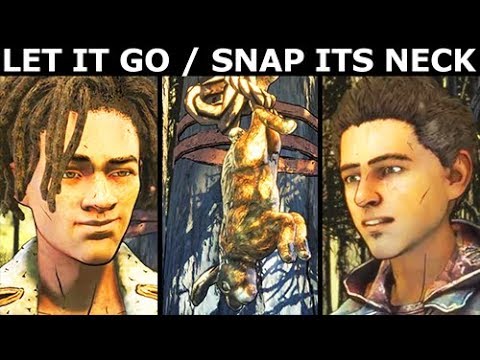 Let The Rabbit Go - Alternative Choices - The Walking Dead Final Season 4 Episode 1