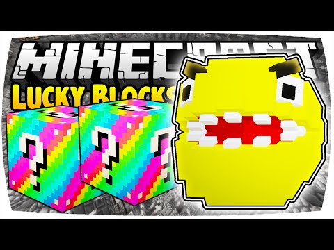 MINECRAFT: LUCKY BLOCKS CHALLENGE - PACMAN | Minecraft Lucky Blocks vs. Pixels Film Mod (Deutsch/HD)