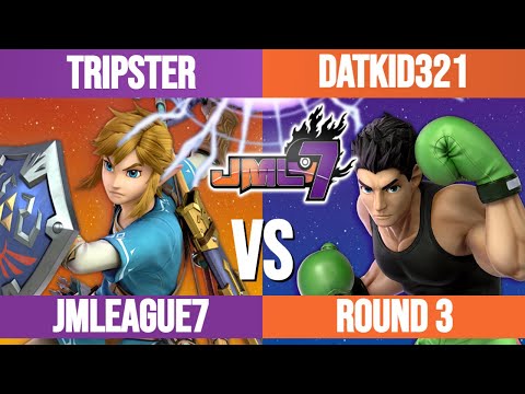Tripster (Link) vs DatKid321 (Little Mac, Yoshi) - JMLeague7 Round 3