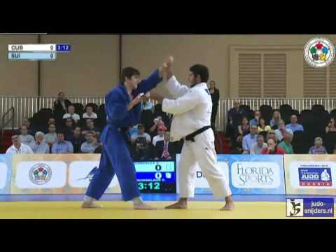 Judo 2013 Grand Prix Miami: Gonzalez (CUB) - Grossklaus (SUI) [-90kg] semi-final