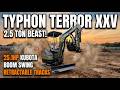 TYPHON TERROR XXV | Kubota D1105 254.1HP Engine, Boom Swing Retractable Tracks