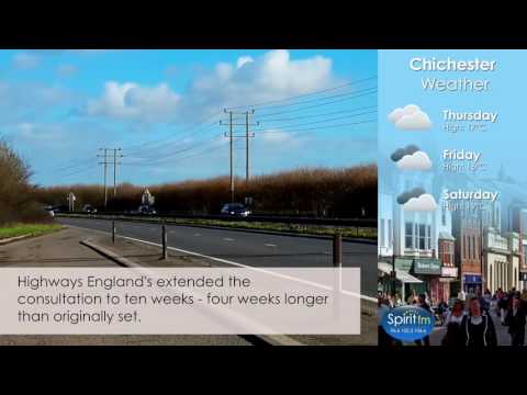 Chichester A27 Consultation Extended - Spirit FM Video News