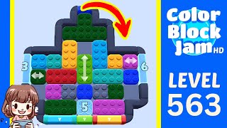 Solution du Niveau 563 de Color Block Jam