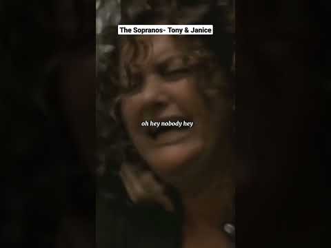 The Sopranos- Tony & Janice #shorts