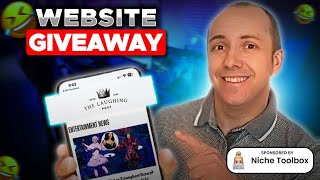 Win a Website 🔥 The Laughing Post Viral Content Website