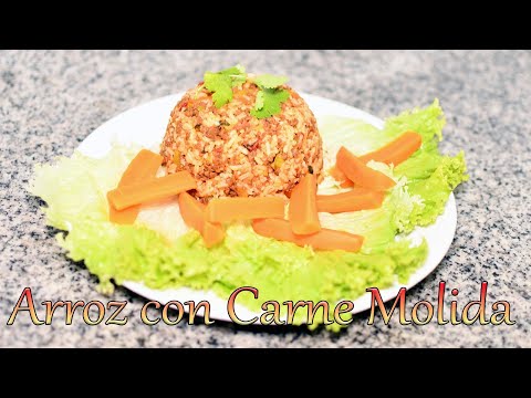 No votes el Arroz que sobra, prepara esta receta (Arroz con Carne Molida) - Cocinando con Yolanda