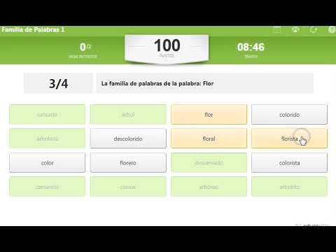 Familia de Palabras : Familia Léxica Video