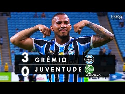 Grêmio 3 x 0 Juventude - Melhores Momentos do Campeonato Gaúcho 2019.