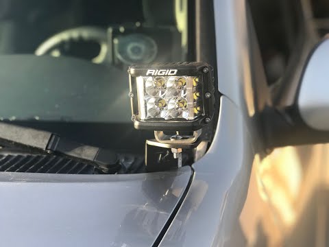 Installing Rago Ditch Mounts and Rigid D-SS Pro's on a 2004 Toyota Sequoia