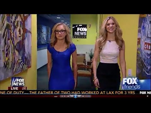 11-03-13 Kat Timpf on Fox & Friends - Entering the Studio