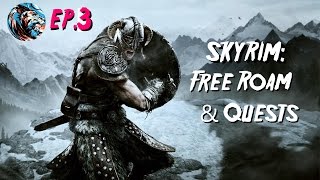 Skyrim "Free Roam and Questing" Ep.3 - Хард диска ми умря