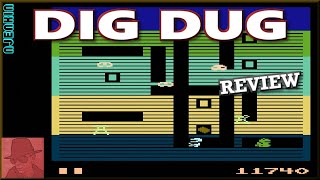 Dig Dug - on the Atari 2600 - with Commentary !!