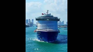 Departure Time: The Imposing Carnival Celebration leaves PortMiami