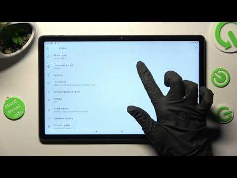LENOVO TAB P11 PLUS - How To Enter Text Correction Options