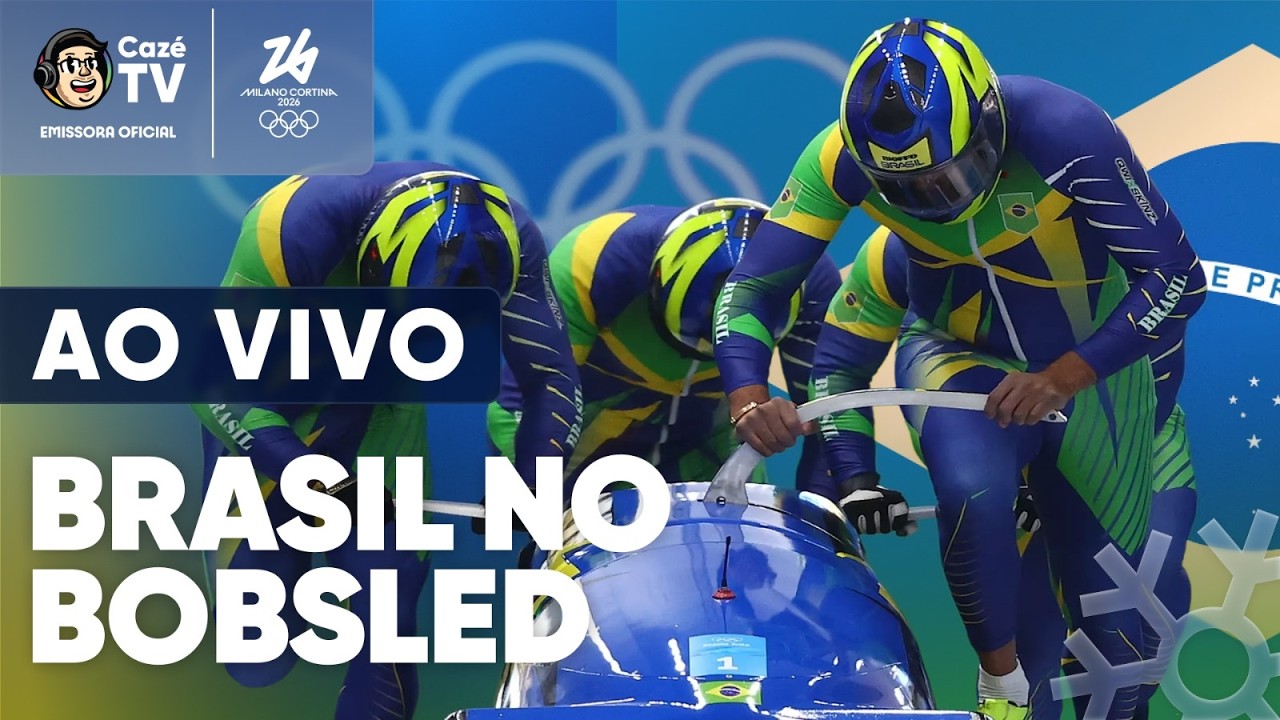 BRASIL NO BOBSLED 4-MAN | OLIMPÍADAS DE INVERNO 2026