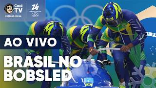 AO VIVO: BRASIL NO BOBSLED 4-MAN | OLIMPÍADAS DE INVERNO 2026