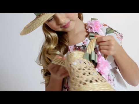 Dress with flowers and coins