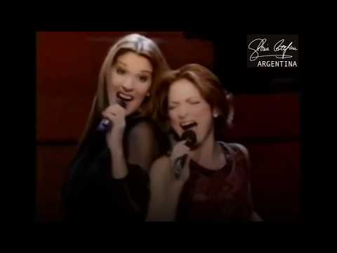 Celine Dion & Gloria Estefan - Here We Are / Because You Loved Me / Conga (All The Way Special 1999)