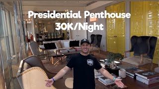 30,000 USD/Night InterContinental Presidential Penthouse Suite Geneva, Switzerla