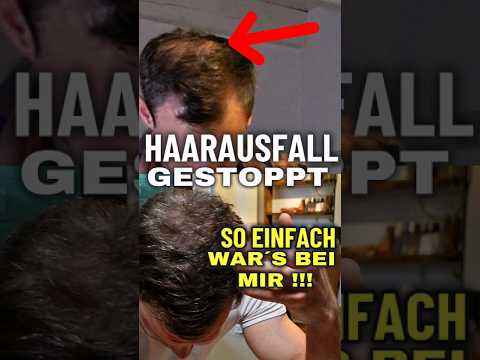 Haarausfall gestoppt - so einfach wars bei mir #haarpflege #haarausfall #Fasten