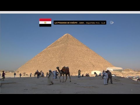 LA PYRAMIDE DE KHÉOPS   Egypte