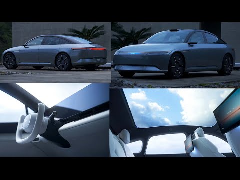 Thumbnail for New Afeela car brand launched by Sony and Honda partnership. by Sony Honda Mobility