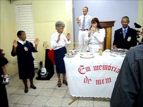 Quadrangular Vera Cruz......B.H...M.G....13 Fevereiro 2012 -  Santa Ceia. Pastora Maxizaine.