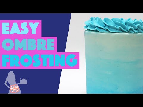 Easy Ombre Frosting