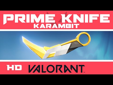 Prime Karambit | VALORANT Knife Skin | NEW Prime 2.0 Skins Showcase
