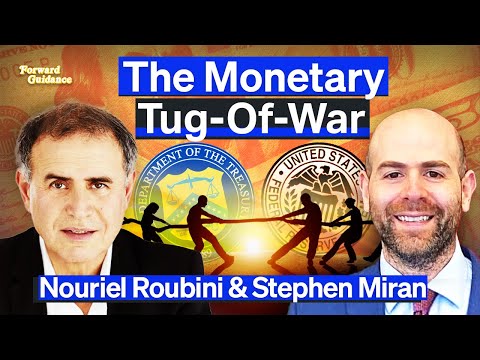 Thumbnail for How U.S. Treasury Is Fighting The Fed | Nouriel Roubini & Stephen Miran on $800B “Stealth QE”