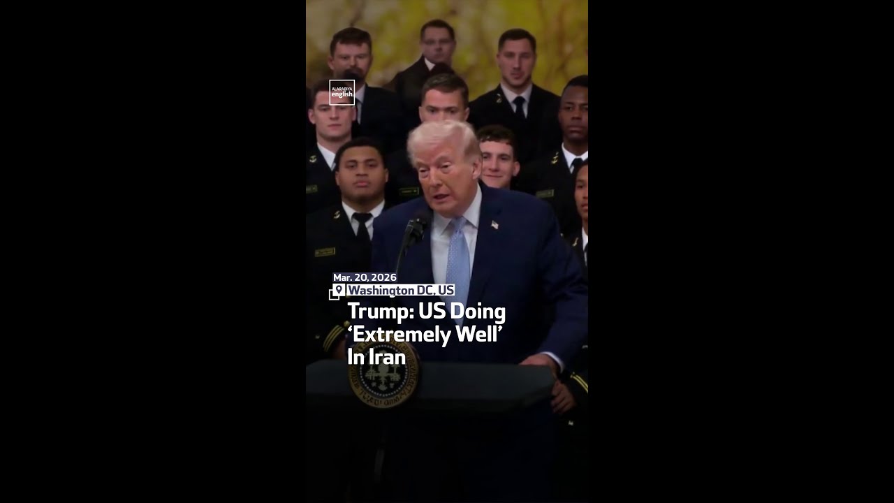 Video | Trump: US Doing ‘Extremely Well’ In Iran