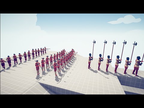Renaissance Team vs Every Unit - Totally Accurate Battle Simulator TABS