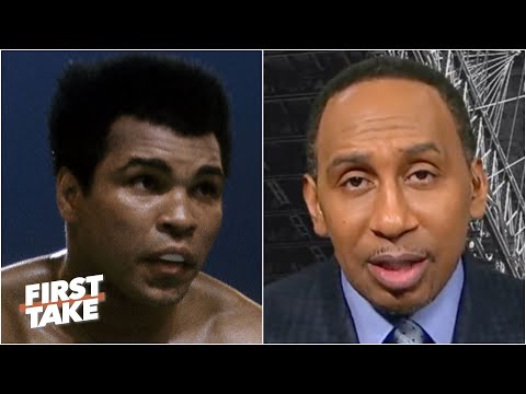 斯蒂芬-A.分析了為什麼穆罕默德-阿里在他的G.O.A.T.的G.O.A.T.榜單上排名第一｜第一時間。 (Stephen A. breaks down why Muhammad Ali ranks No. 1 on his G.O.A.T. of G.O.A.T.s list | First Take)