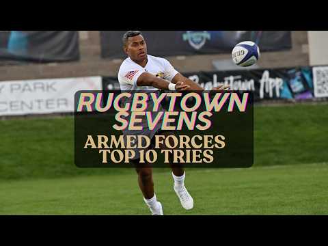 RugbyTown 7s 2025 | Armed Forces Top 10 Tries Pool Play | Number 7