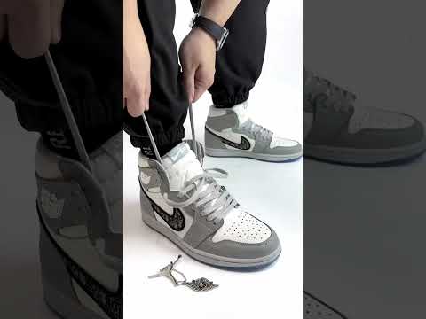 Dior x Air Jordan 1 High OG.#nike #jordan #sneakers #dior #sneakerhead #shoes
