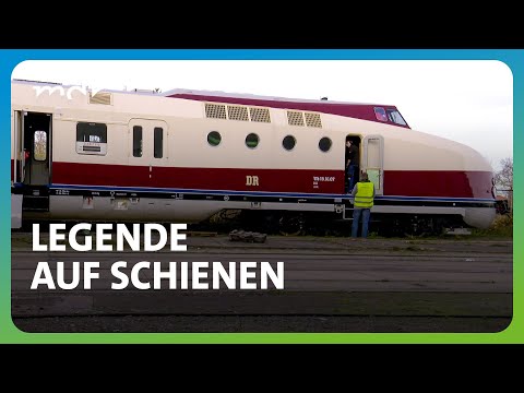 Alter DDR-Schnellzug bekommt neues Leben eingehaucht | MDR SACHSEN-ANHALT HEUTE | MDR