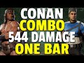NEW MK1 CONAN COMBOS Mortal Kombat 1 Conan Combos