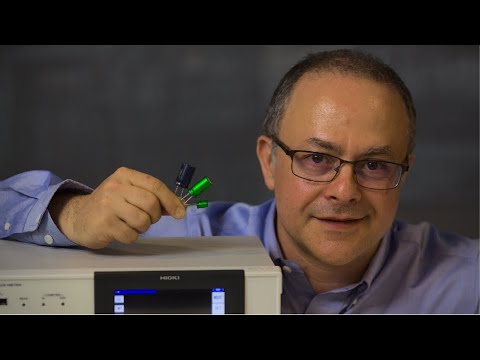 Capacitor testing with LCR meter