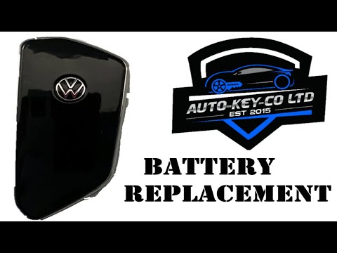 Battery replacement for new VW Volkswagen key fob smart keyless 2020+ Golf Mk8 ID3 ID4 Etc.