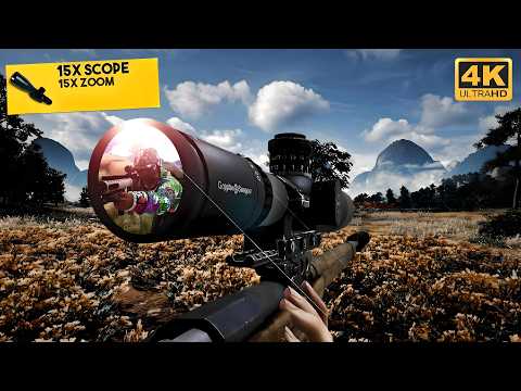 🟢PUBG PC : ERANGLE AWM SOLO SNIPER GAMEPLAY (No Commentary)