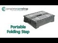 Portable Folding Step - Remain Steady Whilst Stepping Up